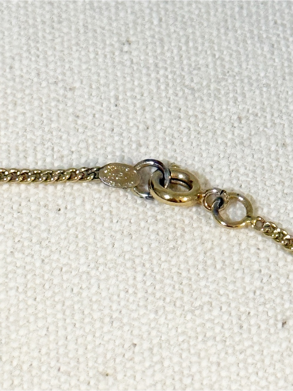 Chanel Vintage 24K Gold Plated Pink No.5 Rhinestone Pendant Necklace - Picture 14 of 16